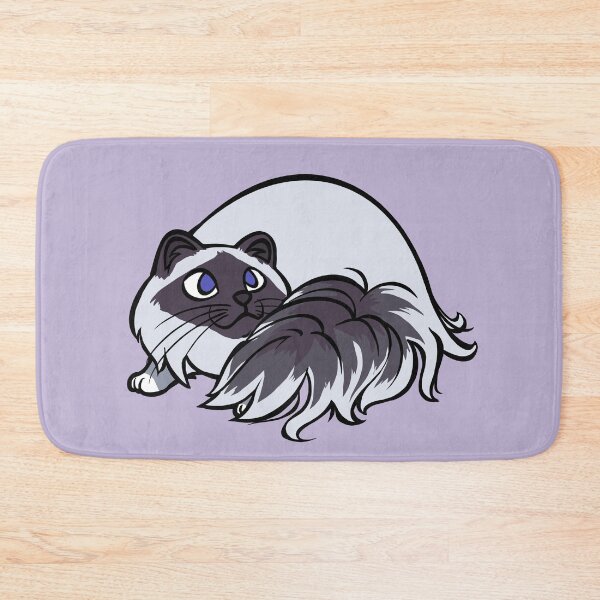 Item preview, All Curled Up--Birman Style designed and sold by RJKpoyp.