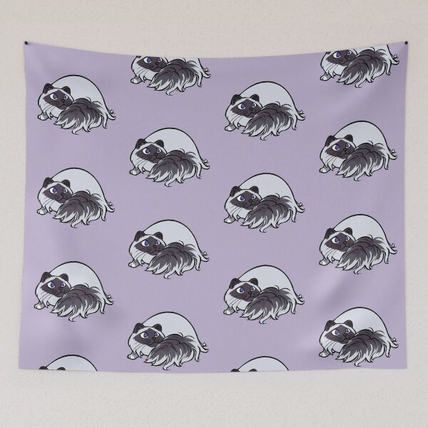 Item preview, All Curled Up--Birman Style designed and sold by RJKpoyp.