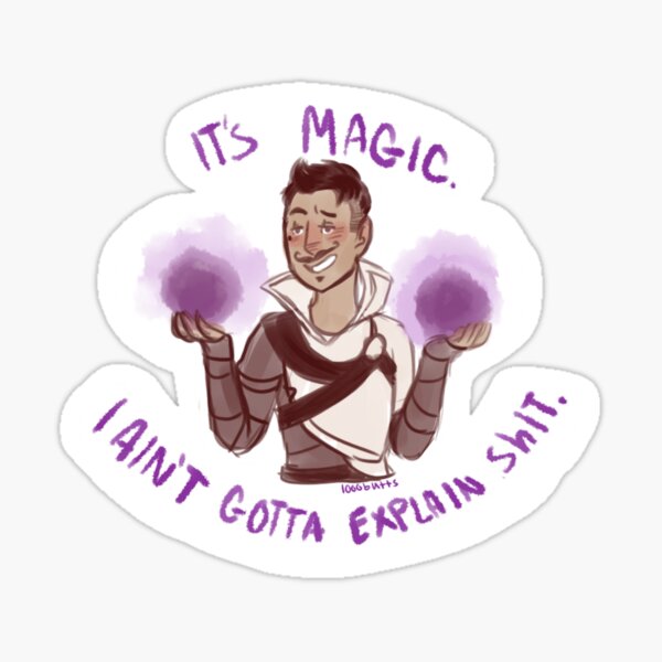 Dragon Age: Inquisition - Dorian's Magic Sticker