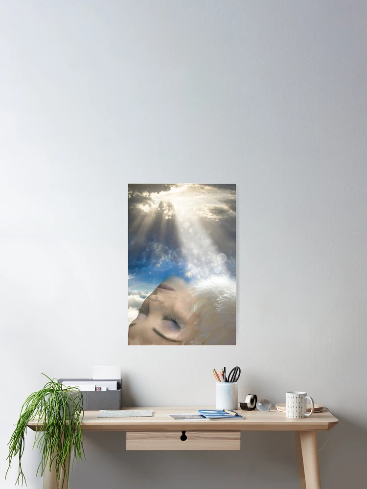 Thumbnail 2 of 3, Poster, Falling Angel designed and sold by Rozalia Toth.