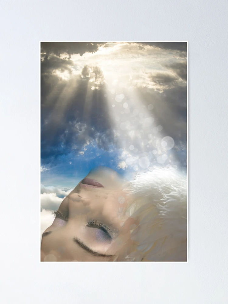 Thumbnail 1 of 3, Poster, Falling Angel designed and sold by Rozalia Toth.