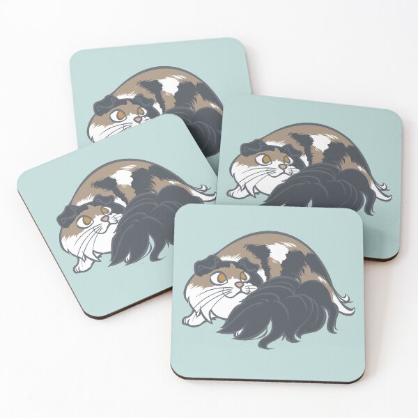 Item preview, All Curled Up--Longhaired Scottish Fold Style designed and sold by RJKpoyp.