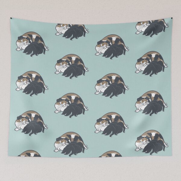 Item preview, All Curled Up--Longhaired Scottish Fold Style designed and sold by RJKpoyp.