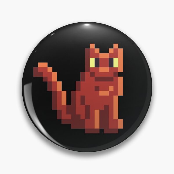Item preview, Pixel Art: Red Cat designed and sold by Franpeschina.