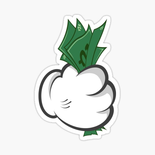 Item preview, Buenos guantes • Dinero designed and sold by Glove Notes.