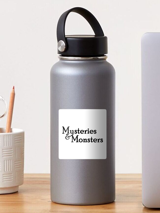 Thumbnail 1 of 3, Sticker, Mysteries and Monsters Podcast plain style designed and sold by PabloB72.