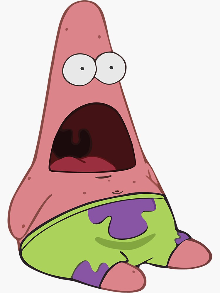 Surprised Patrick by memebubble