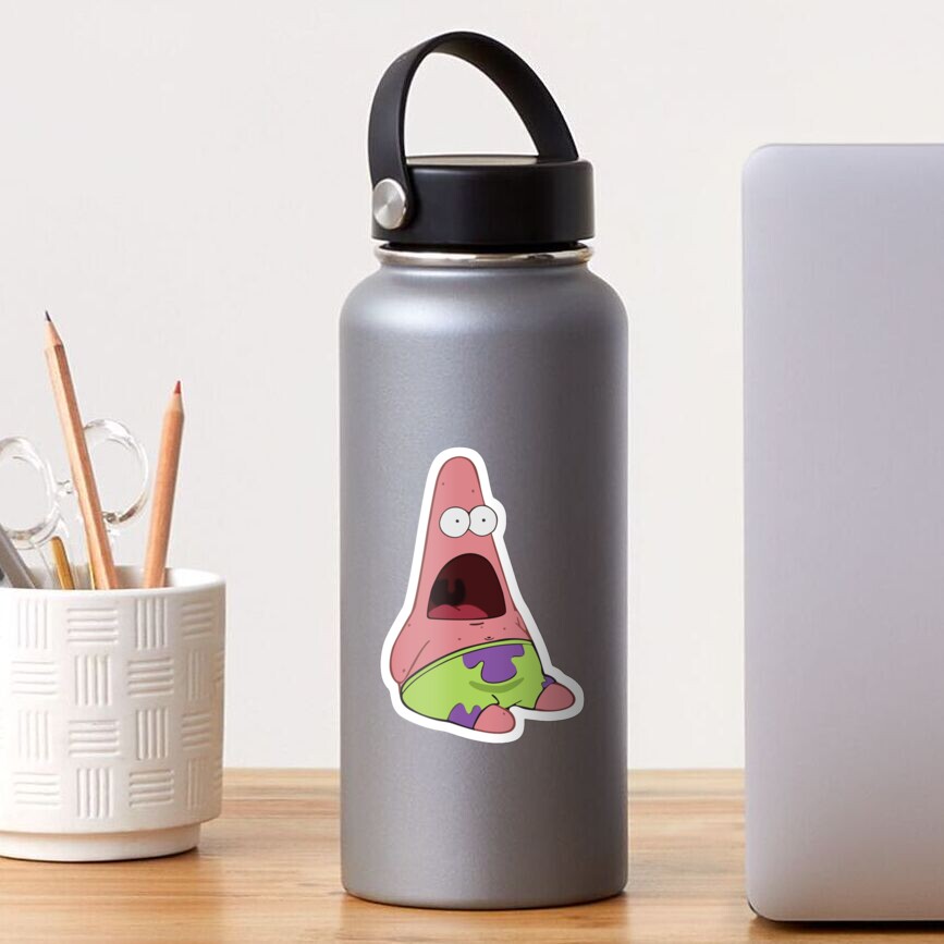 Surprised Patrick Sticker