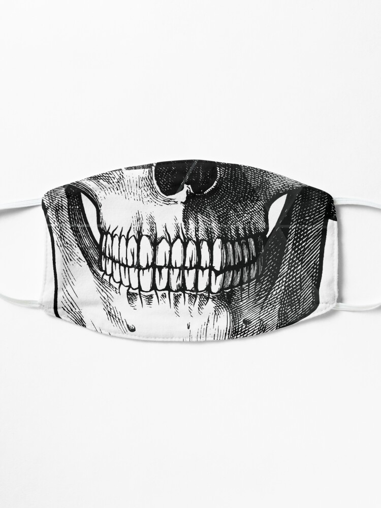 Alternate view of Dias de Los Geomuertos Mask