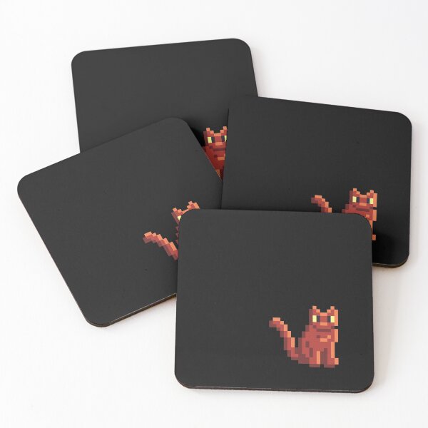 Item preview, Pixel Art: Red Cat designed and sold by Franpeschina.
