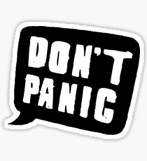 All Time Low - Don't Panic Sticker
