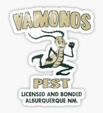 Vamanos Pest (Breaking Bad) Sticker