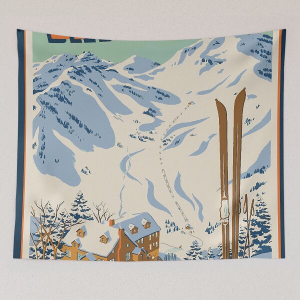 Item preview, Ski Alta Vintage Poster, Alta Utah designed and sold by ROEDERcraft.