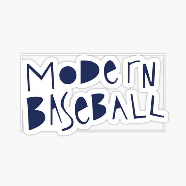 Modern Baseball Sticker