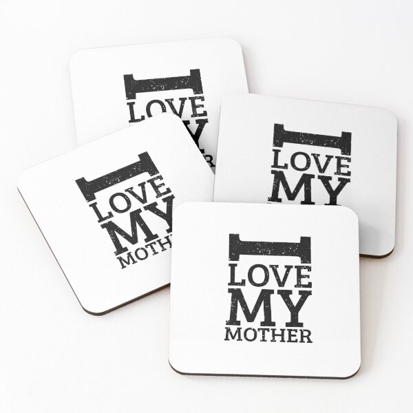 Item preview, I LOVE MY MOTHER, mothers day funny gifts  designed and sold by teesBYAlioui.