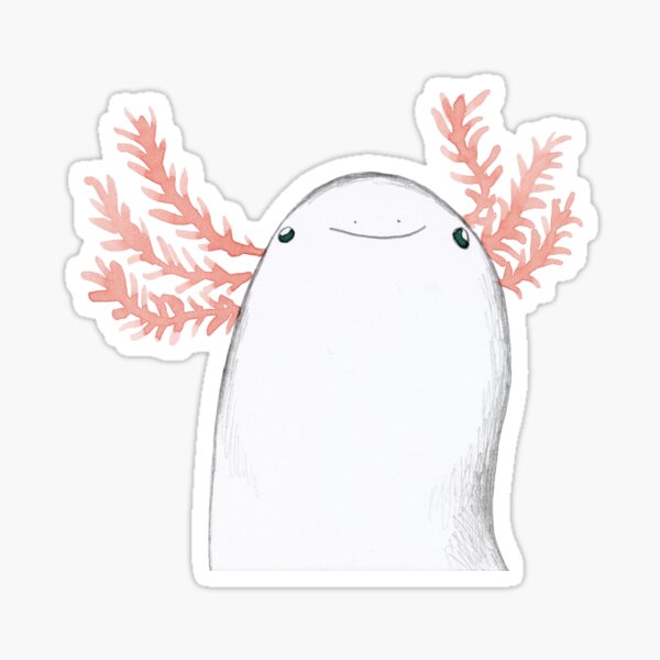 Item preview, Axolotl Close-Up designed and sold by SophieCorrigan.