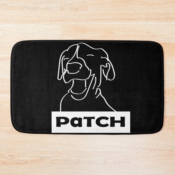 Item preview, Dog Patch Logo White v.2 designed and sold by margaretfield.