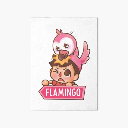 Albertsstuff Flamingo Gifts Merchandise Redbubble - escape the evil baker in roblox youtube
