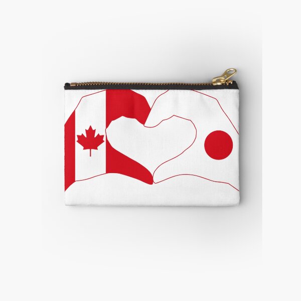 Item preview, We Heart Canada & Japan Patriot Flag Series designed and sold by Carbon-Fibre Media.