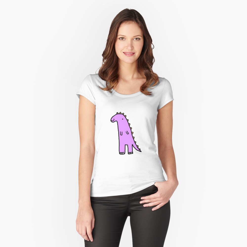 Item preview, Fitted Scoop T-Shirt designed and sold by myyeticactus.