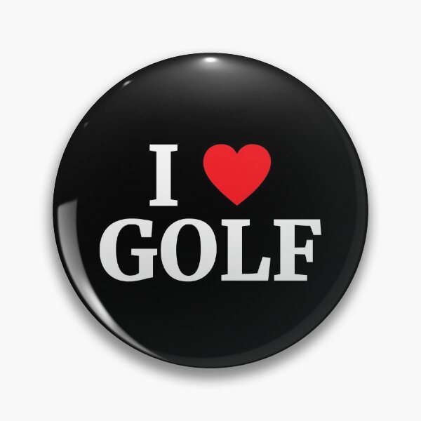 Item preview, I Love Golf Heart  designed and sold by Vanover Designs.