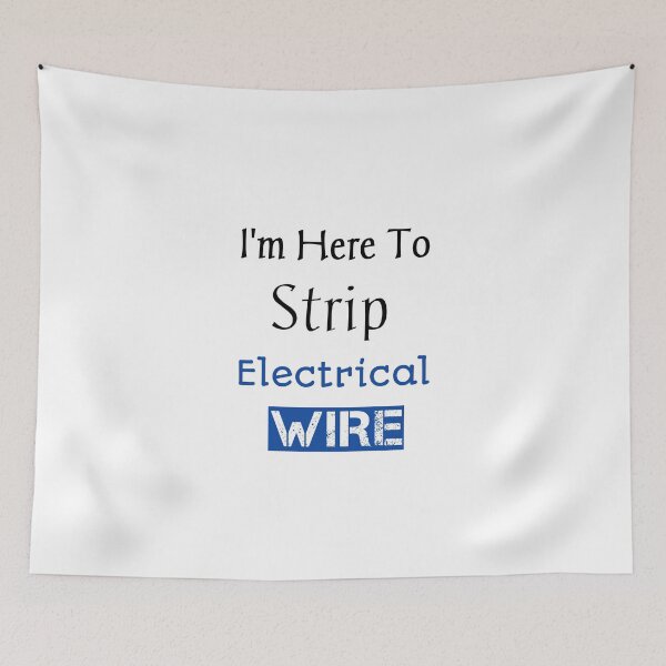 Item preview, I'm Here To Strip Electrical Wires Lineman Electrician T-Shirt Long Sleeve, gift for lineman,electrician gift designed and sold by Essakhi12.
