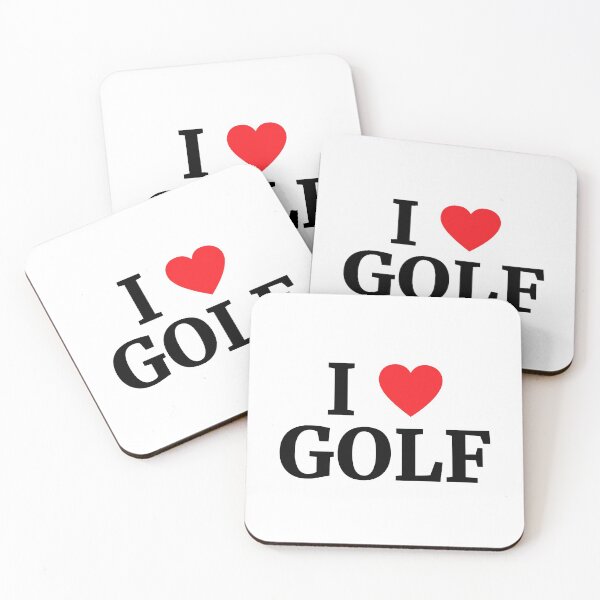 Item preview, I Love Golf Heart  designed and sold by Vanover Designs.