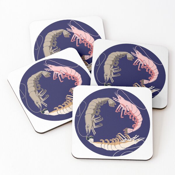 Item preview, Neapolitan Shrimp Print designed and sold by jswinford.