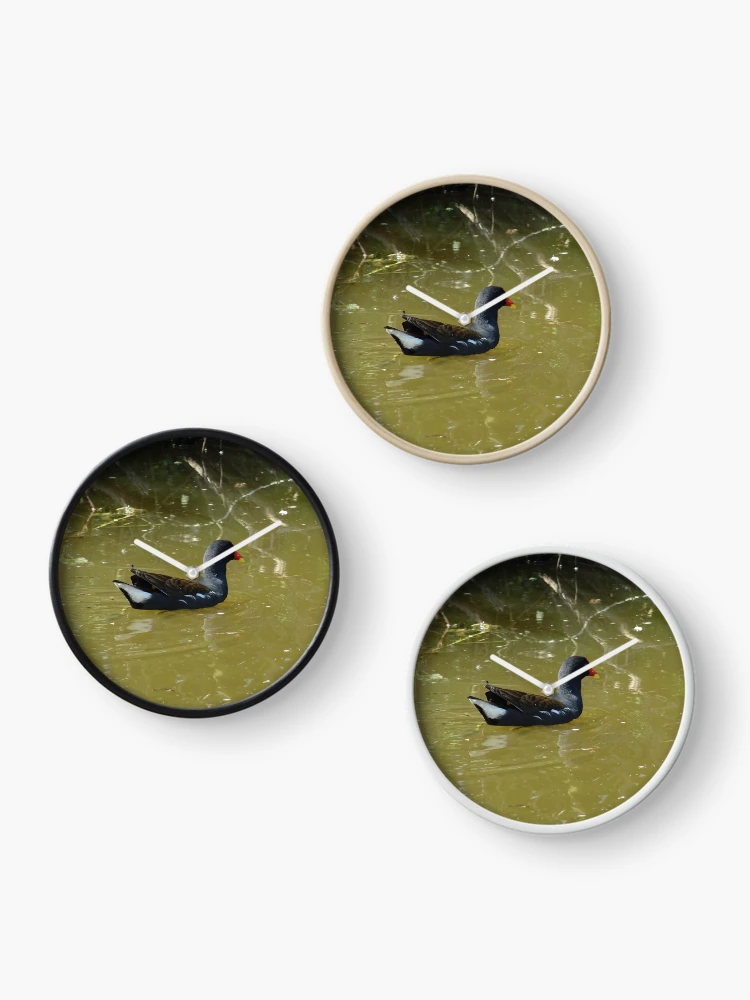 Thumbnail 3 of 4, Clock, Lone Swimmer designed and sold by Rorymacve.