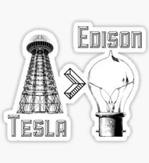 Tesla superiority Sticker
