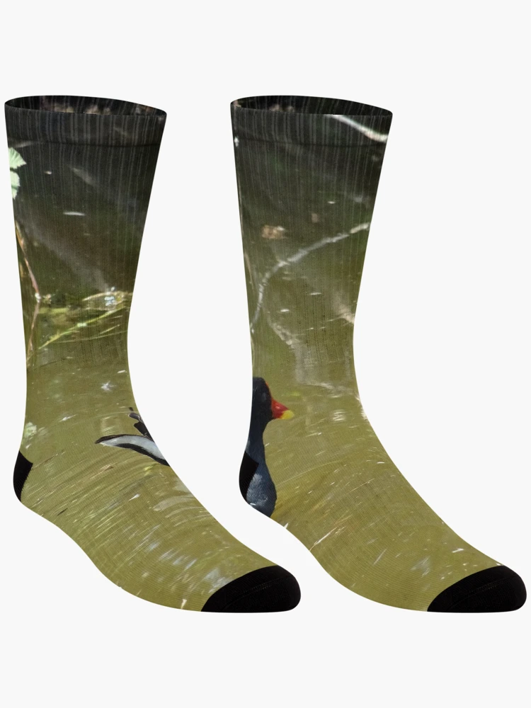 Thumbnail 3 of 5, Socks, Lone Swimmer designed and sold by Rorymacve.