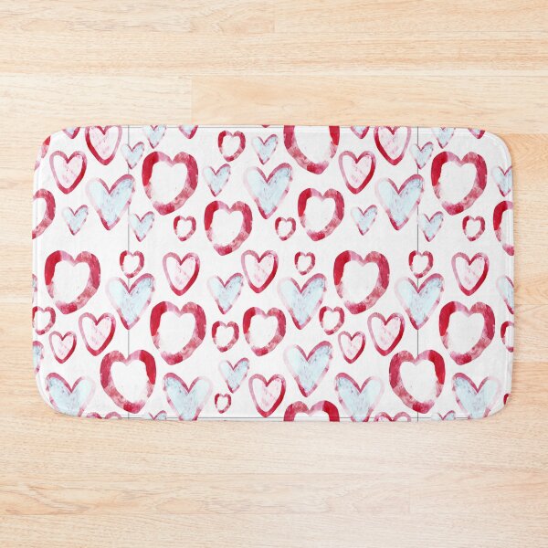 Item preview, Pink hearts seamless pattern background. designed and sold by NataPrando.