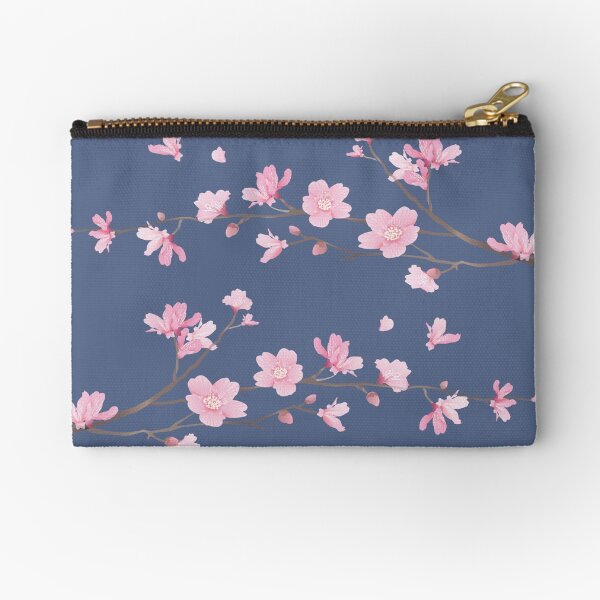 Cherry Blossom - Denim Bolsos de mano