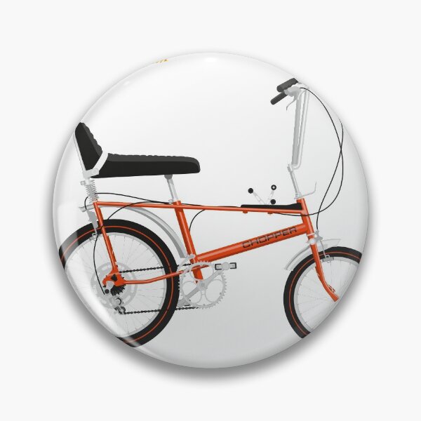 Item preview, Classic Raleigh Chopper Mk1 10 Speed in Brilliant Orange designed and sold by Tunstall Illustration.