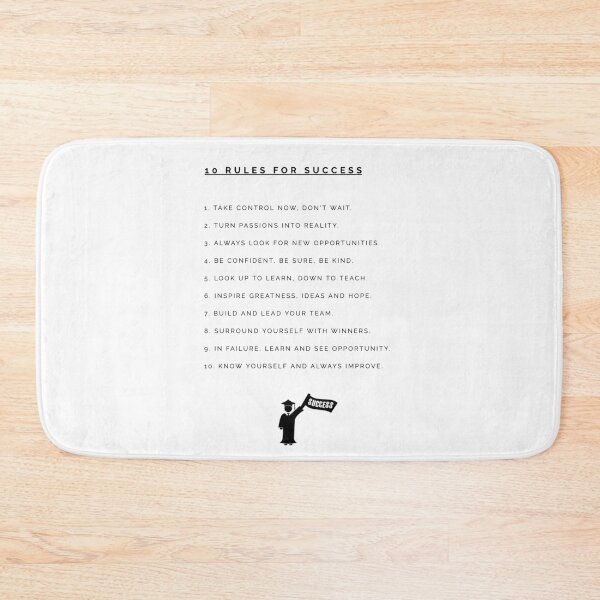 Item preview, 10 Rules For Success designed and sold by hiunlimit.