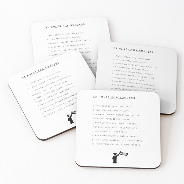 Item preview, 10 Rules For Success designed and sold by hiunlimit.