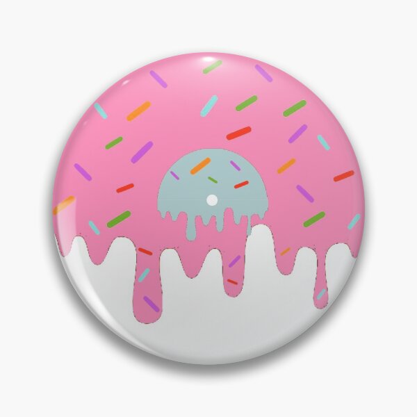 Item preview, Drippy Pin Donut Record with Sprinkles.  designed and sold by clomaddesign.