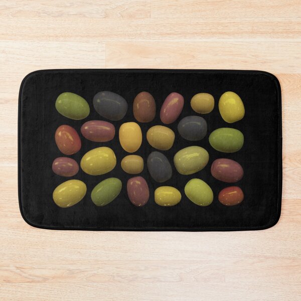 Item preview, olives on black background designed and sold by Artem Ogurtsov.