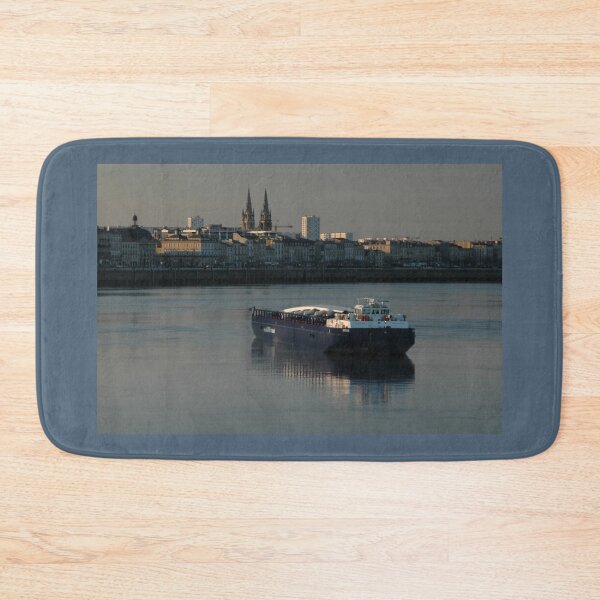 Item preview, Barge, Garonne River, Bordeaux, France 2012 designed and sold by muz2142.