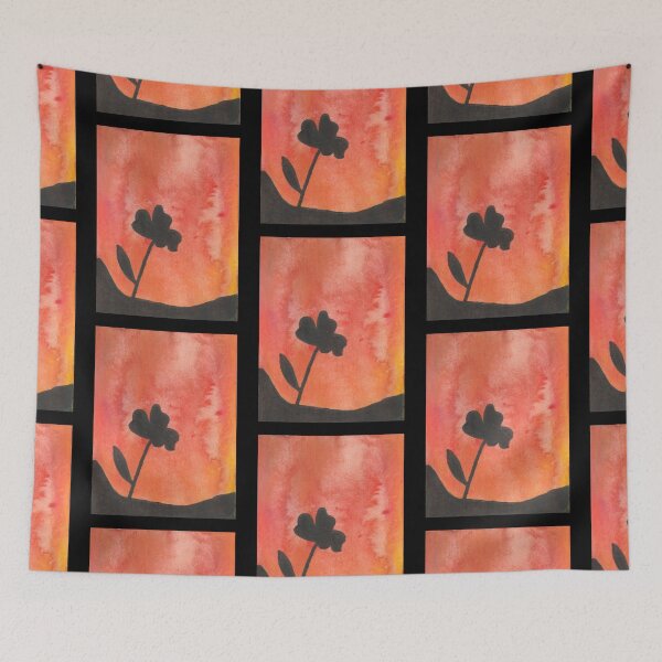 Item preview, Silhouette of a flower, black designed and sold by Sonderblume.