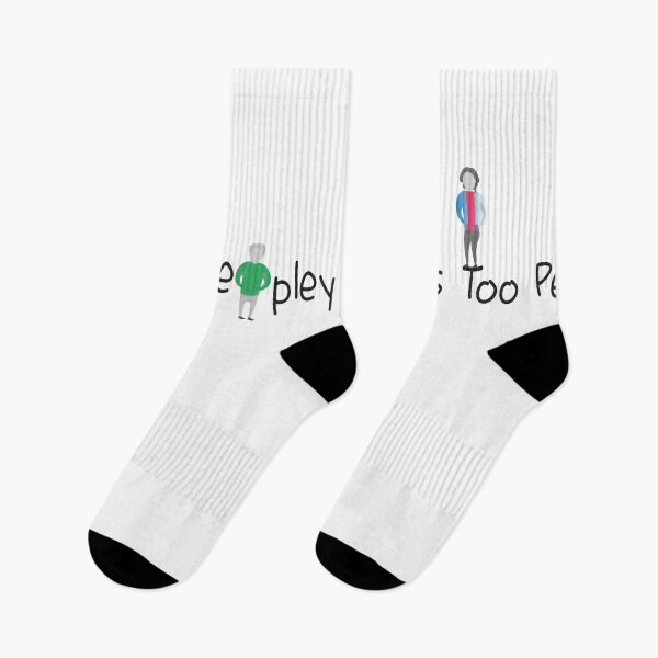 Item preview, It's Too Peopley Simple Funny Quote With People Graphic illustration  designed and sold by MerchSpot.