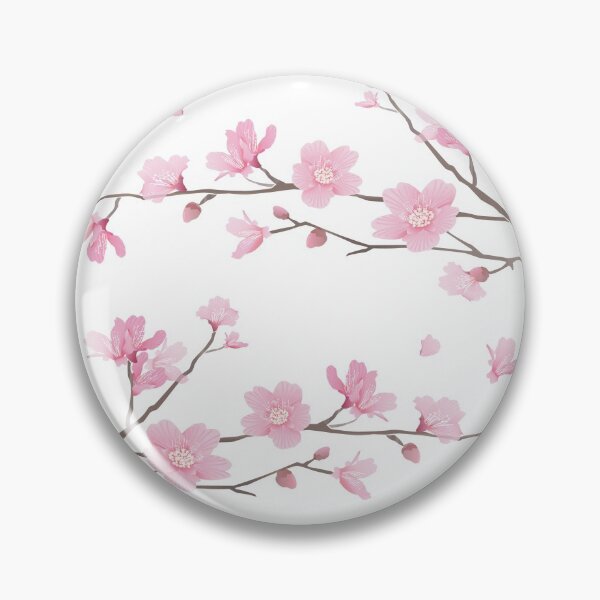 Item preview, Cherry Blossom flower plant - White  designed and sold by designenrich.