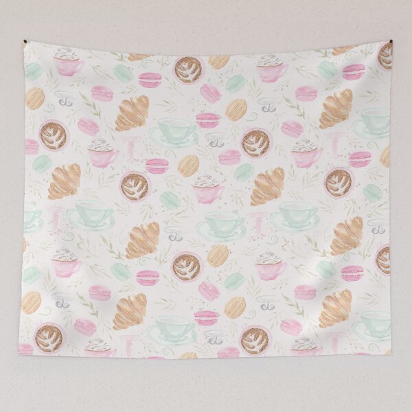 Item preview, Watercolor French Cafe designed and sold by Harpley Design Studio.
