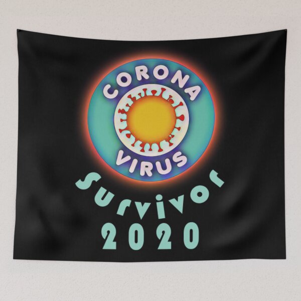 Item preview, Corona Virus Survivor 2020 Design  designed and sold by Paula Helit.