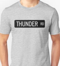 Thunder Road street sign Unisex T-Shirt