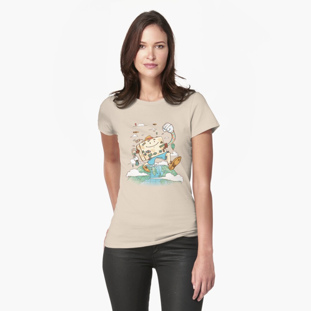 Item preview, Fitted T-Shirt designed and sold by nickv47.
