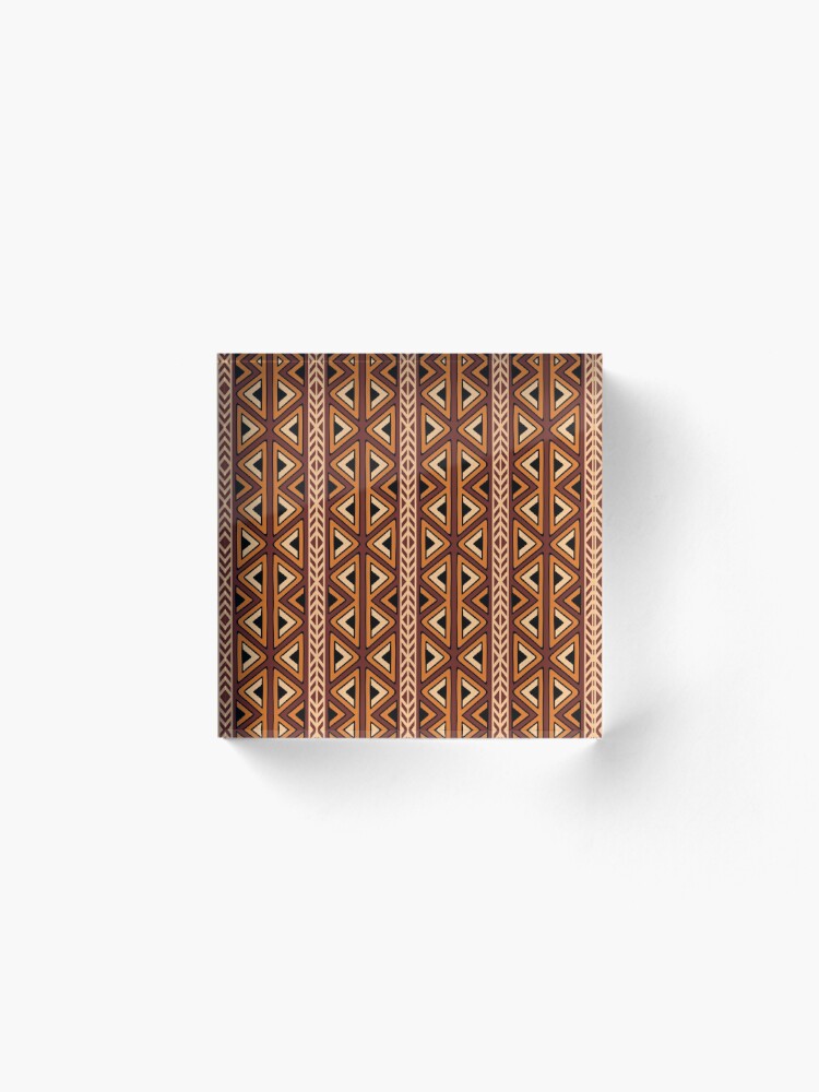 Africa Art Design Texture Pattern Acrylic Block By Bluedarkart Redbubble