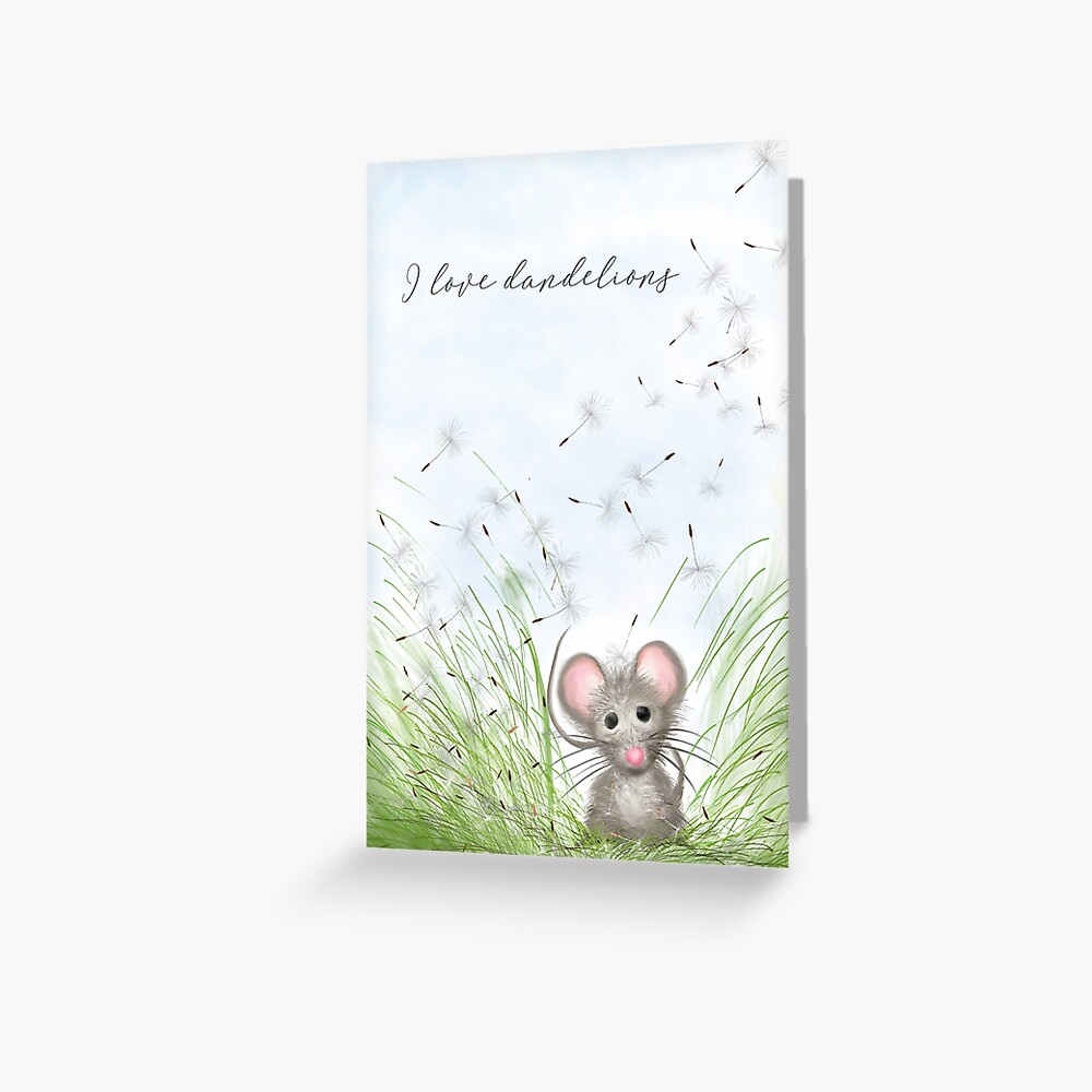 Let 'Em Live (dandelions, that is) Greeting Card