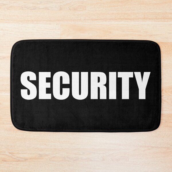 Item preview, Security Staff Identification (white) designed and sold by avidfan2000.