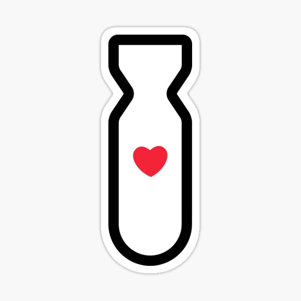 Vista previa del artículo con la obra «¡Bomba de amor!», diseñado y vendido por JamesShannon.